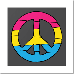 peace (pansexual) Posters and Art